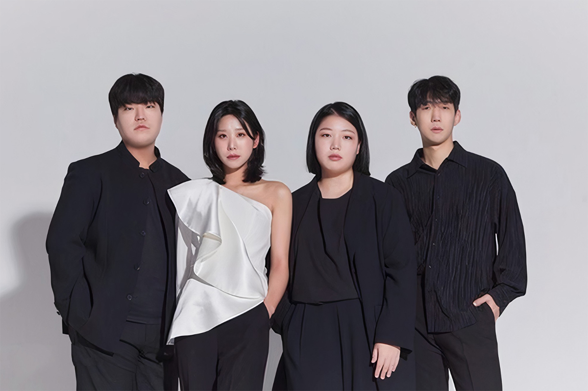 Arete Quartet. Photo by Jino Park.