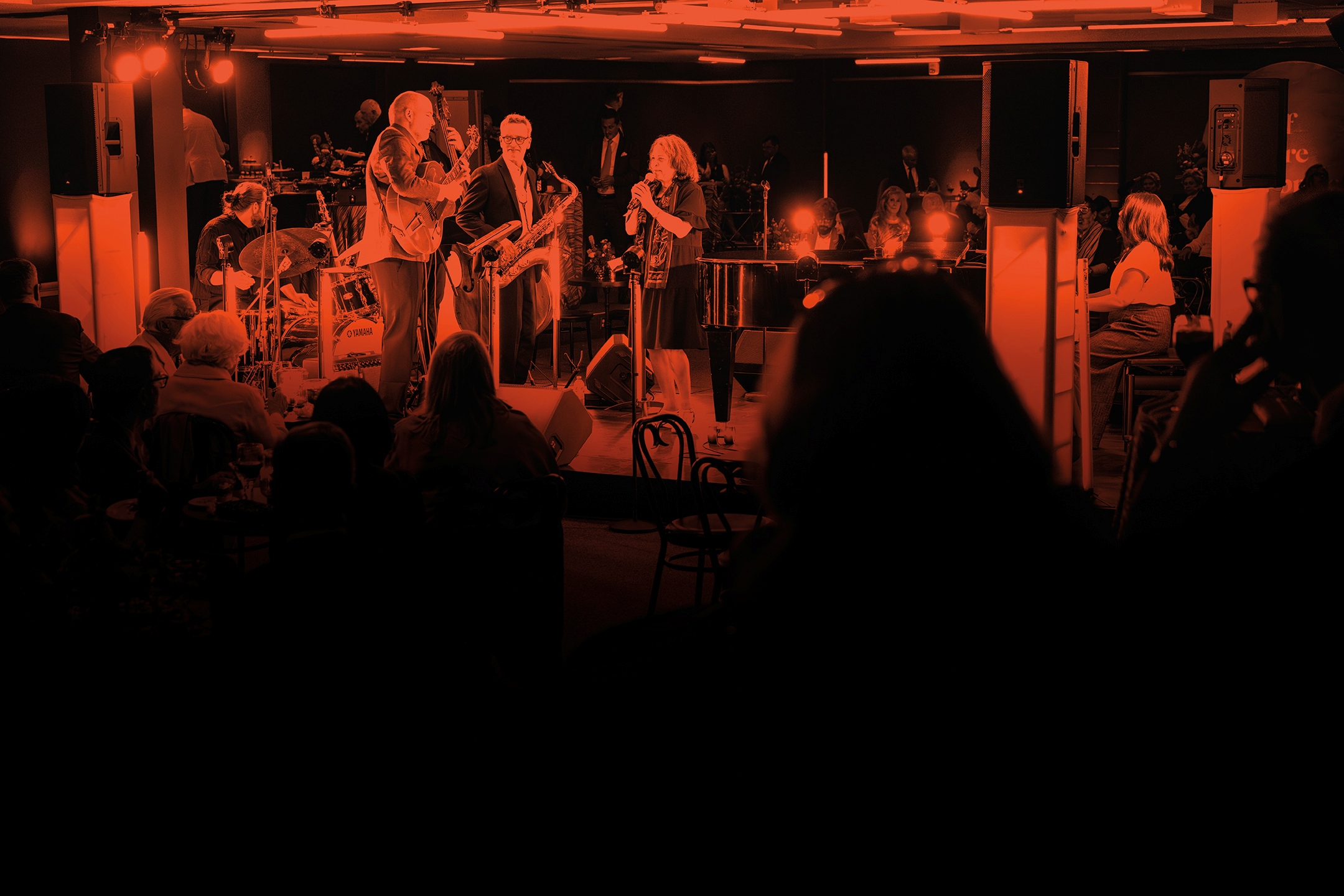 Music event at Club 33 with casual atmosphere