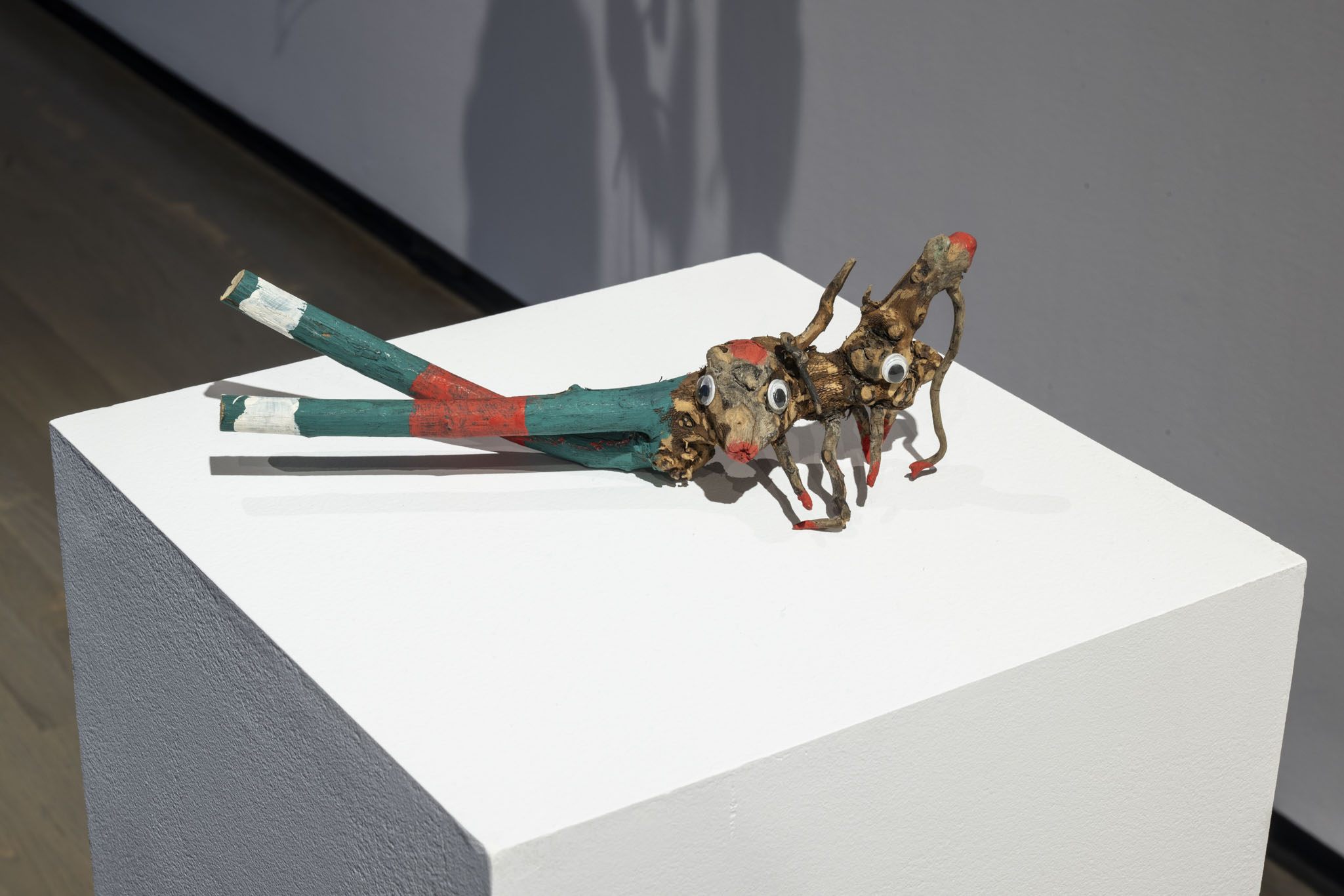 Installation view of Elliptical Lineages, Walter Phillips Gallery, Banff Centre for Arts and Creativity, 2025. Frank McKeough, Selection of untitled works, c. 1977-1997, courtesy of the Estate of Frank McKeough. Photo: Rita Taylor.