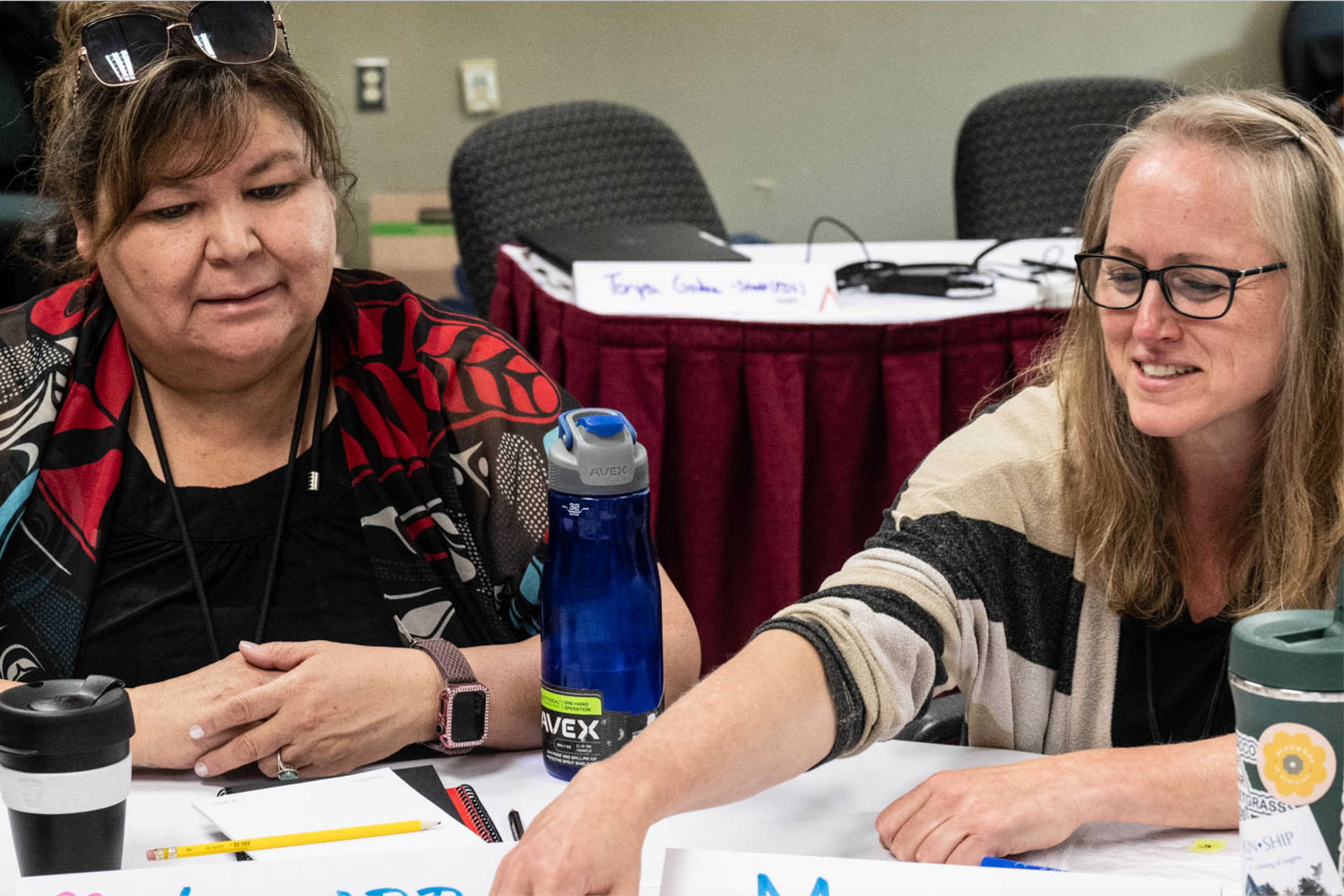 Participants in an Indigenous Leadership course at Banff Centre