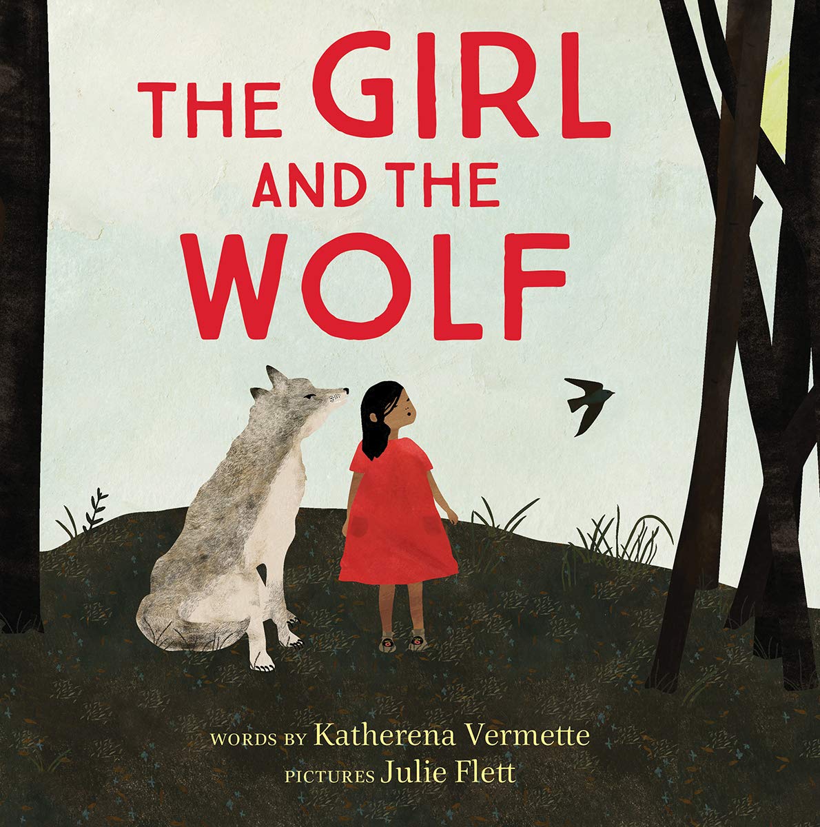 Book Cover of The Girl and the Wolf by Katherena Vermette