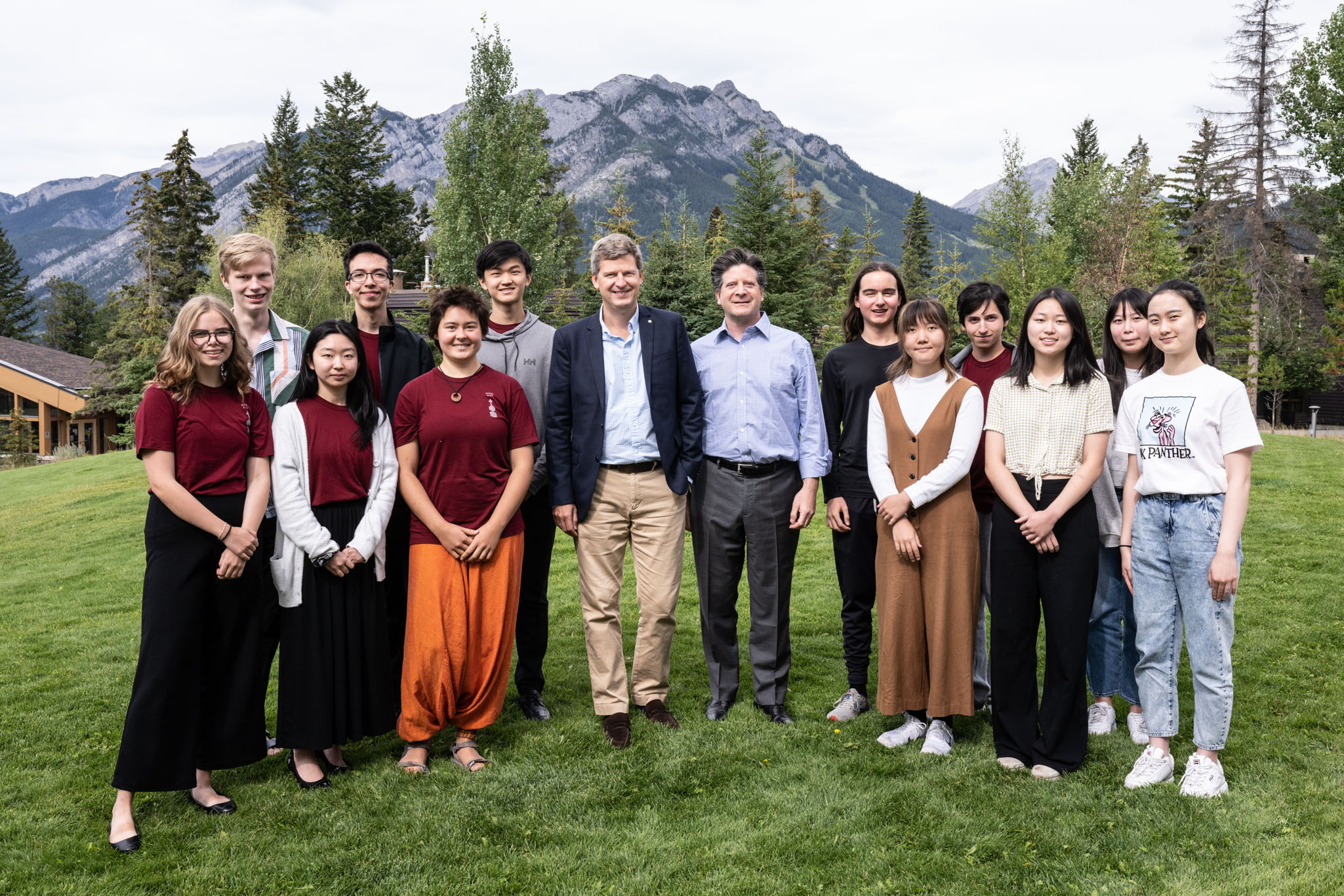 Participants of the 2022 BISQC Youth Quartet program