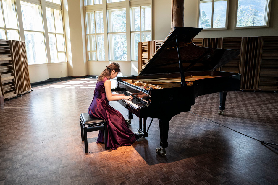 Shu Wang, Art of Piano 2025. Photo by Rita Taylor. Shu Wang, Art of Piano 2025. Photo by Rita Taylor.