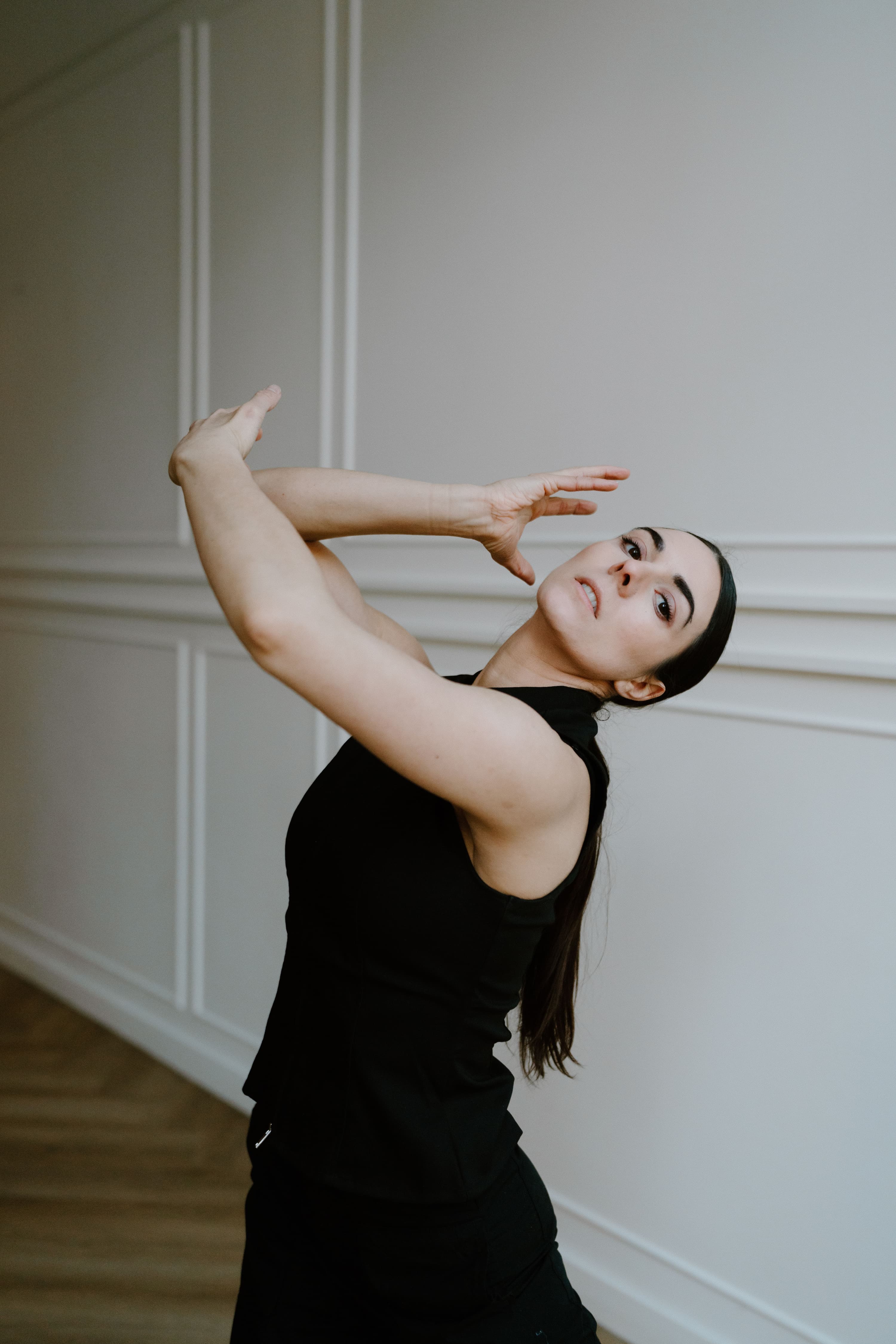 Portrait of Meghann Michalsky in a dance pose