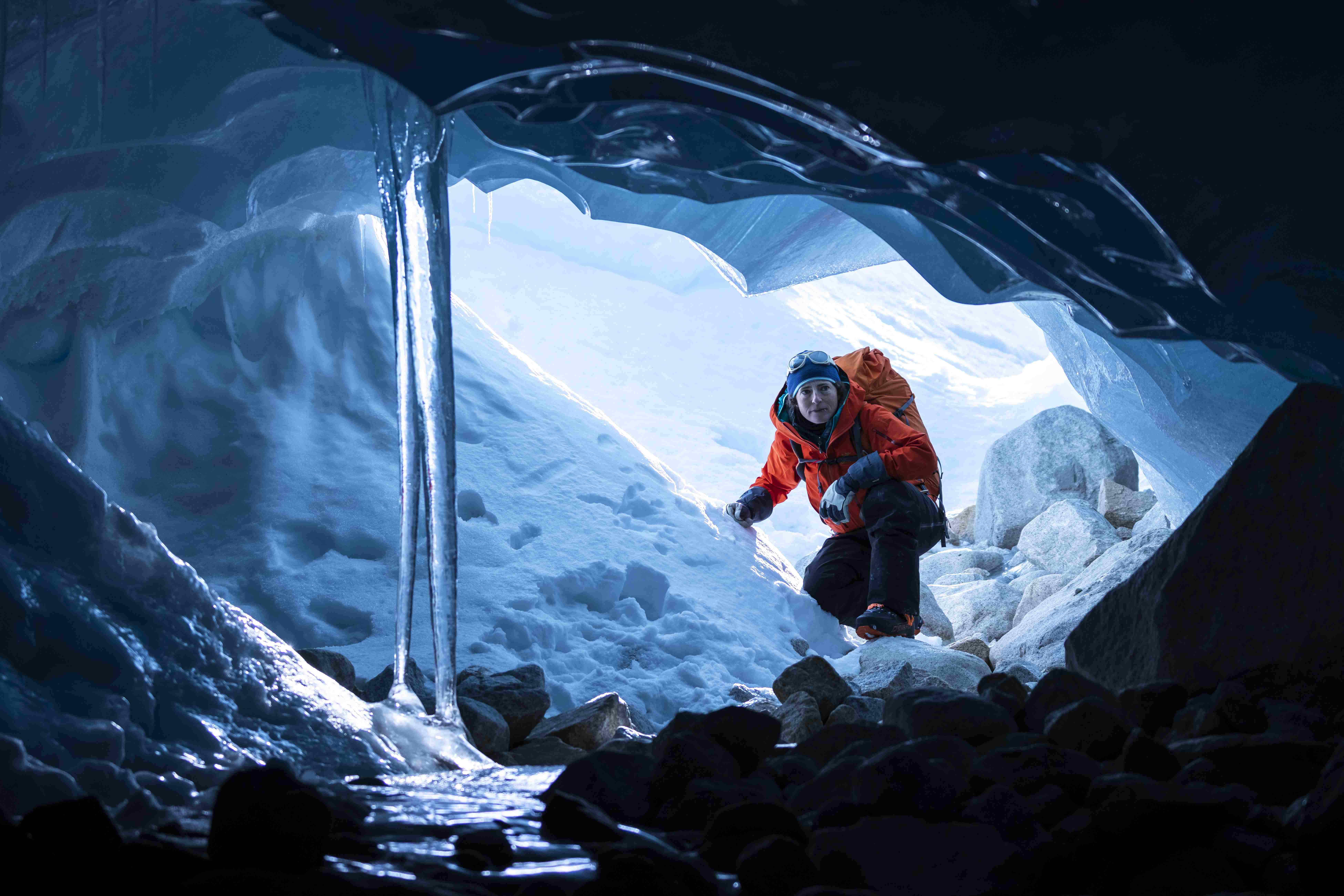 Dr. Alison Criscitiello at the Pemberton Icefield, photo credit: Ben Girardi