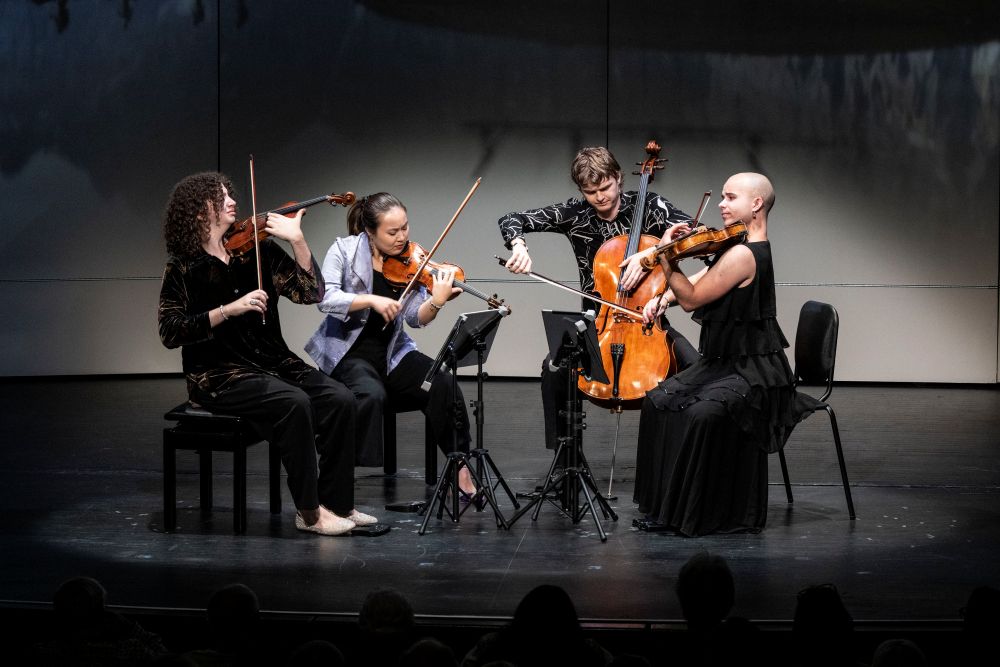 Poiesis Quartet performs at BISQC 2025