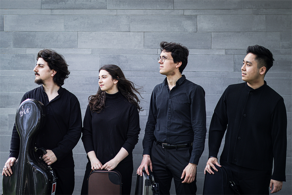 Viatores Quartet. Photo courtesy of Viatores Quartet.