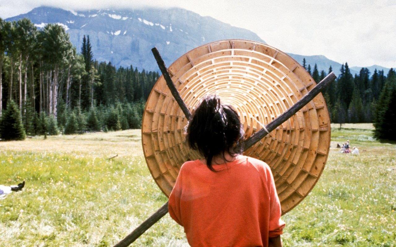 Rebecca Belmore, 'Ayum-ee-aawach Oomama-mowan: Speaking to Their Mother', 1991. 