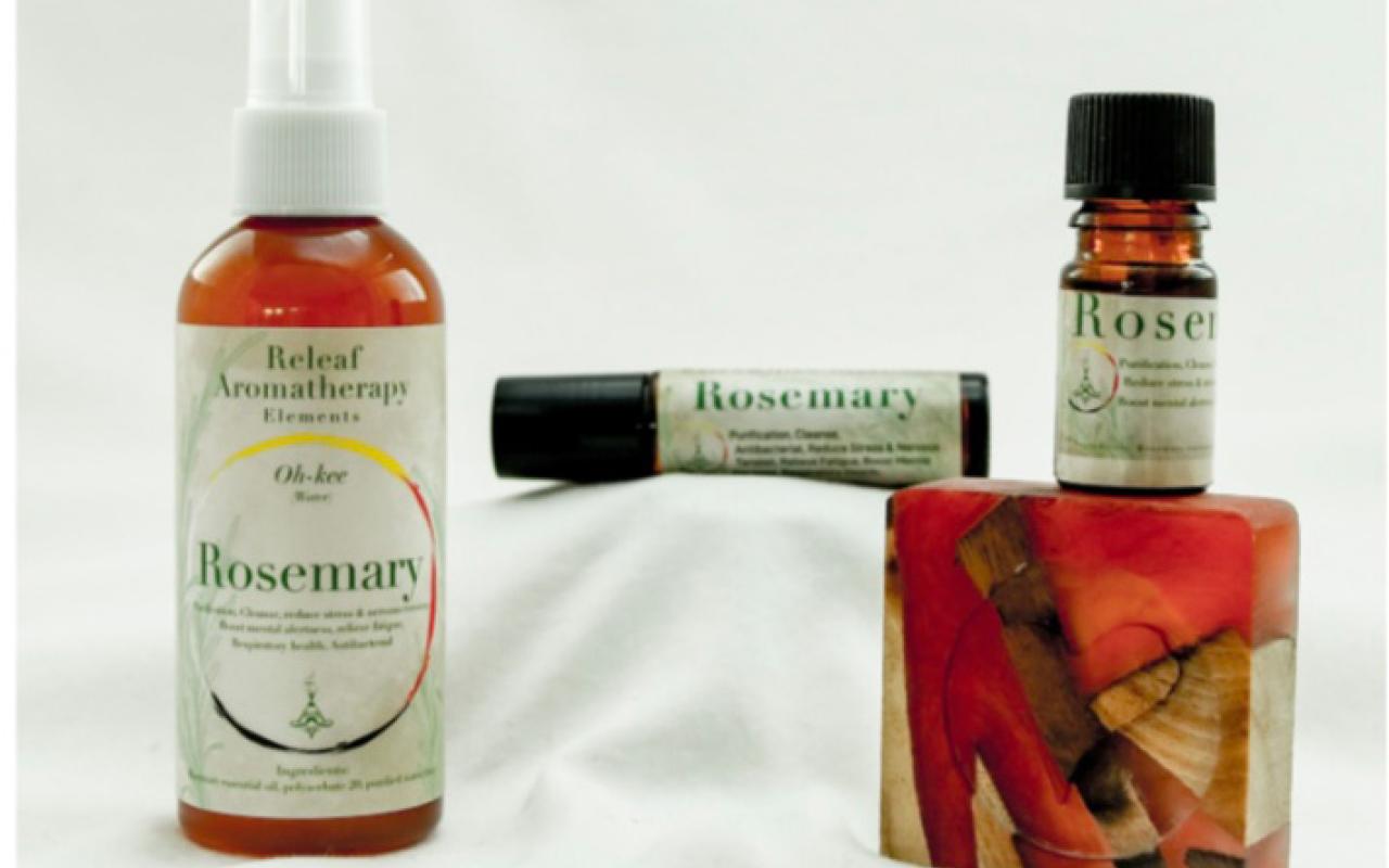 Collection of self care items