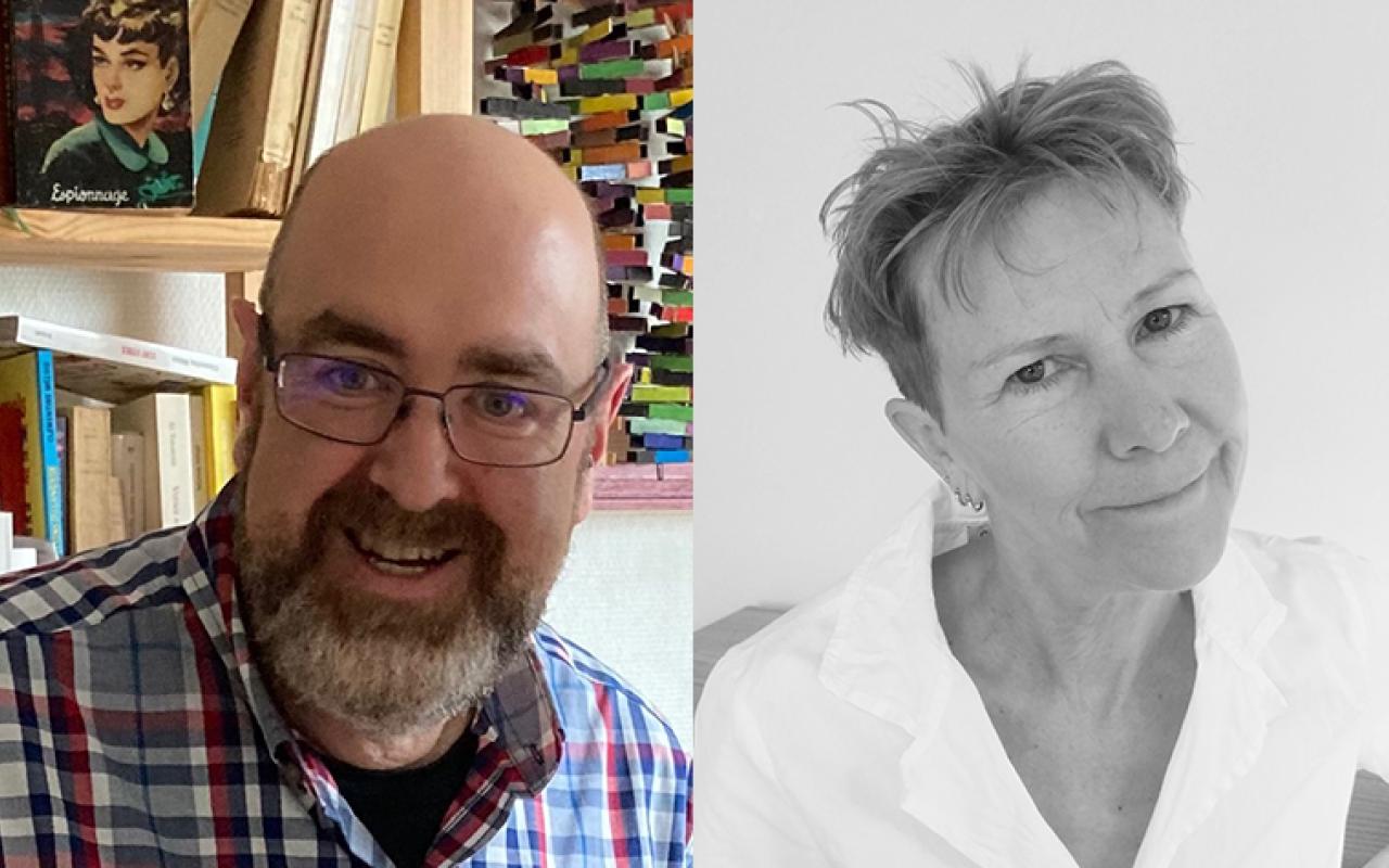 Chris Clarke and Cole Swensen