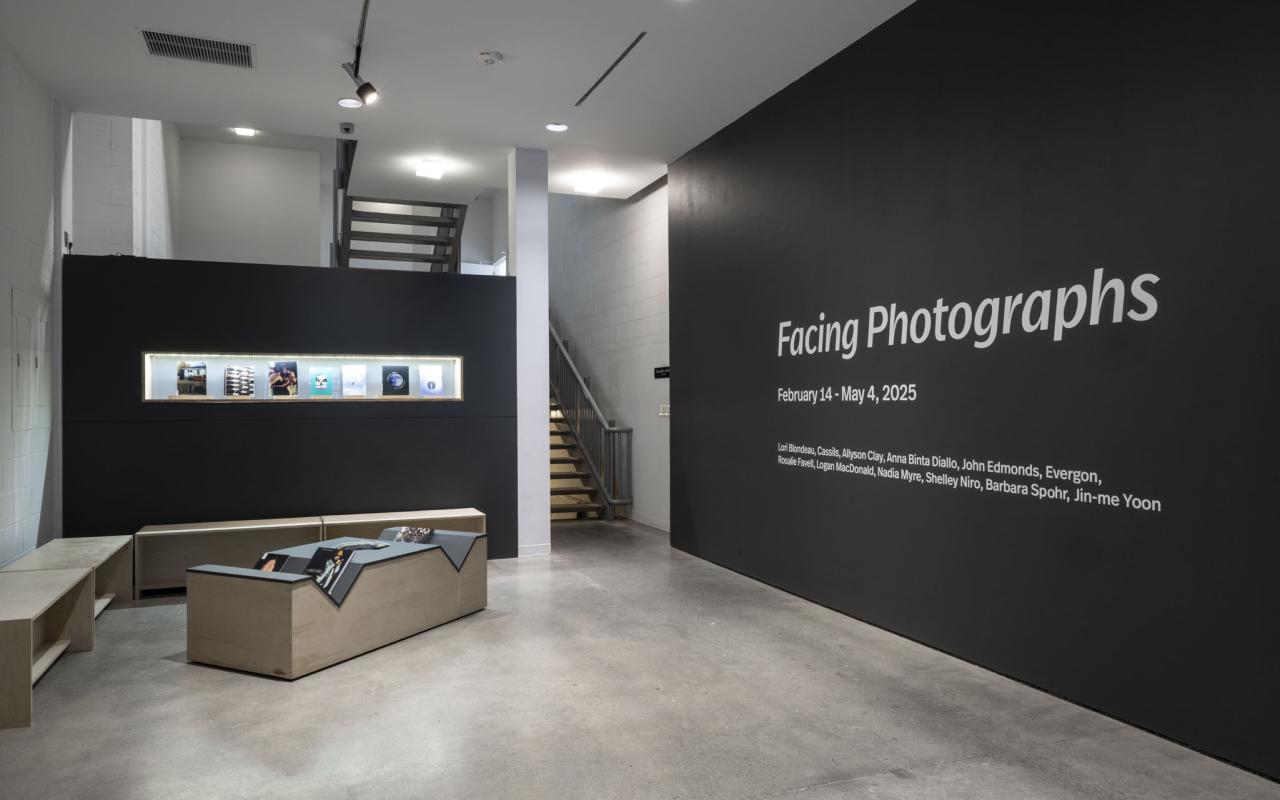 Reception area of Walter Phillips Gallery