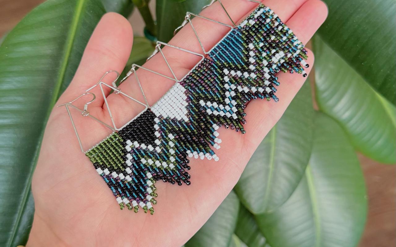 Beaded earrings