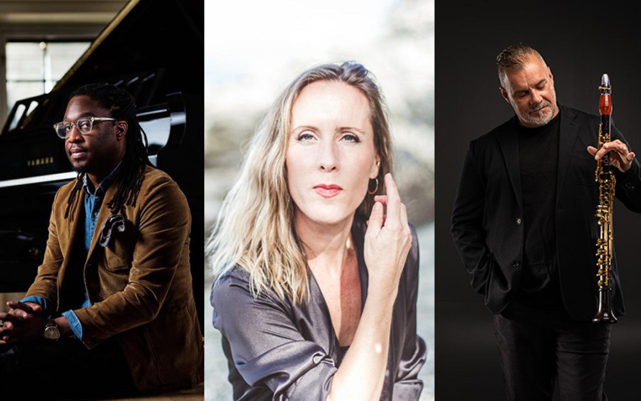 George Burton, Sissel Vera Pettersen, and François Houle. 