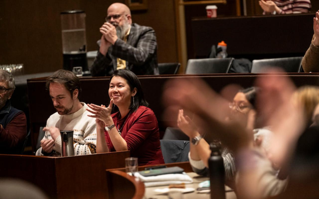 Image of Winter Writers Residency Participant Readings 2024