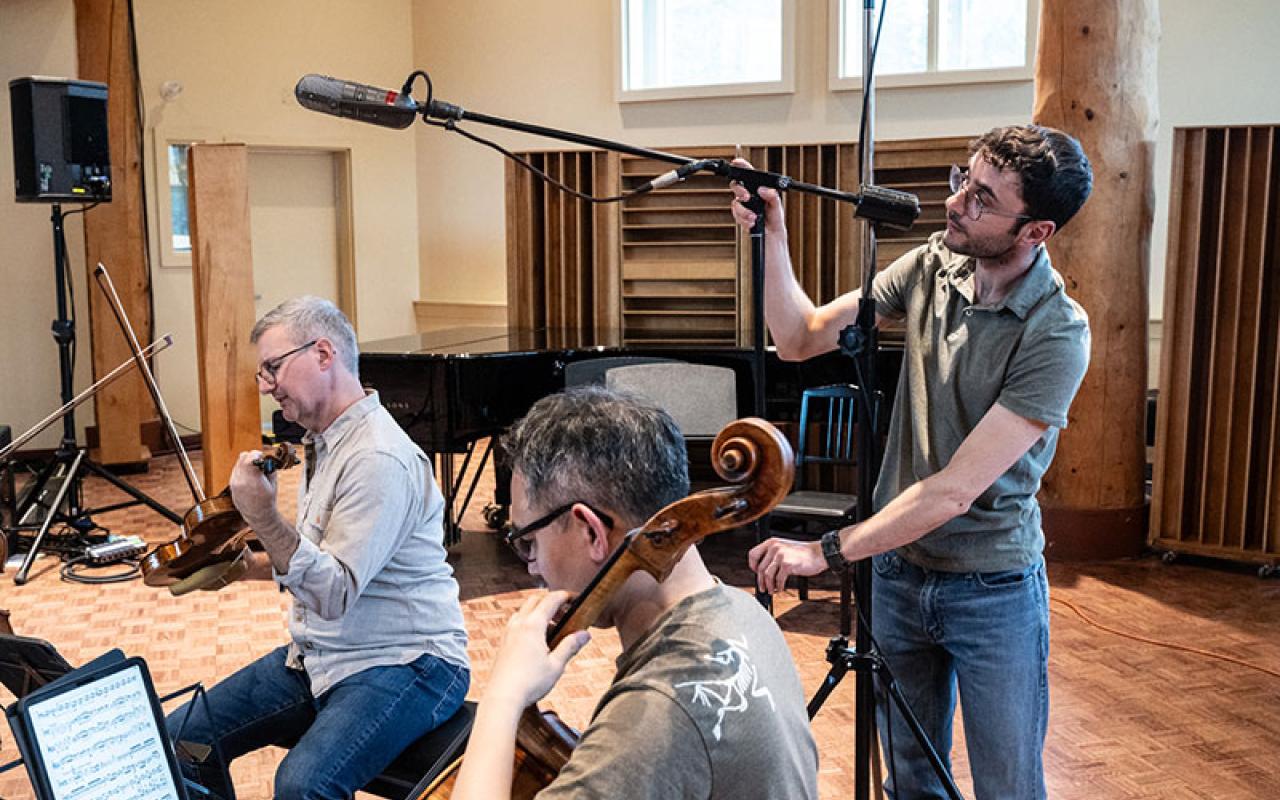 Image from Audio Recording Engineering Practicum 