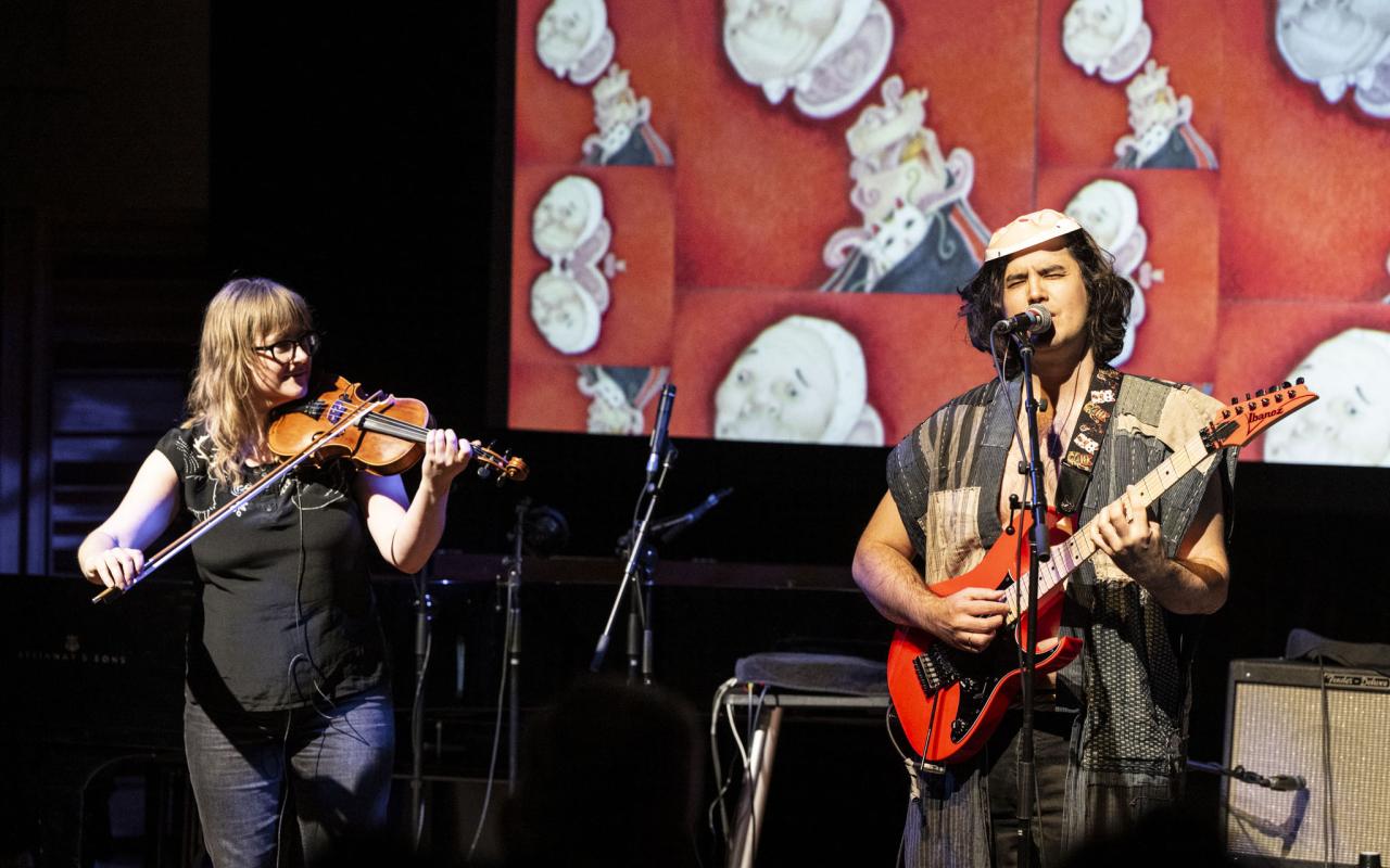Elise Boeur (violin) and Hiroki Tanaka (Singer Songwriter, Guitar), BimR Participant Concert 2025