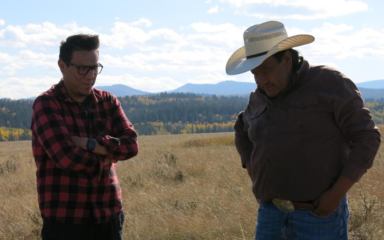 From the film Stories We Have Earned: The Stoney Nakoda Film Project