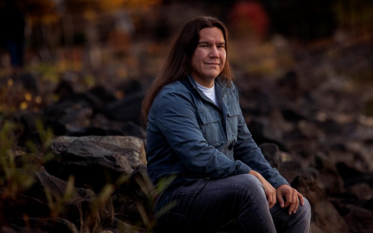 Waubgeshig Rice, photo by James Hodgins