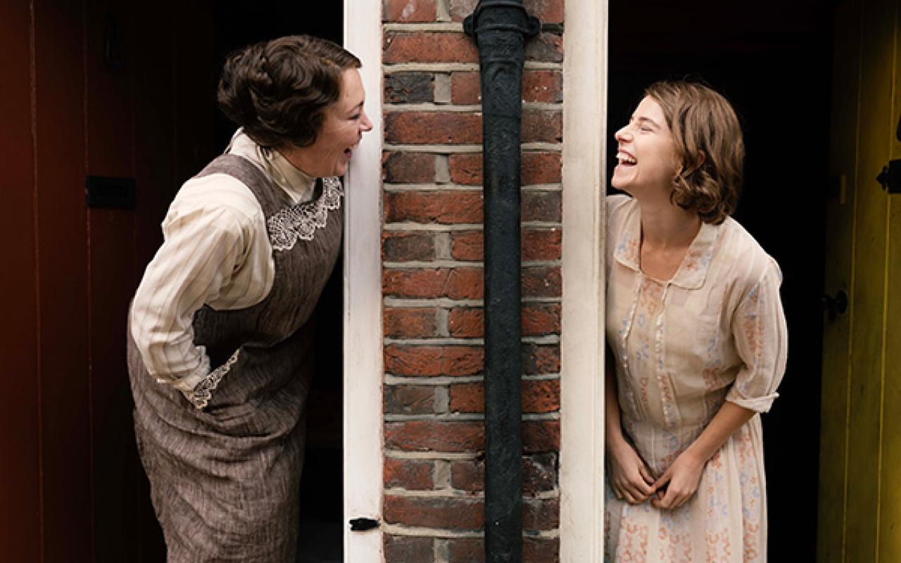 Still from the film Wicked Little Letters