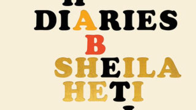 Sheila Heti - Alphabetical Diaries cover