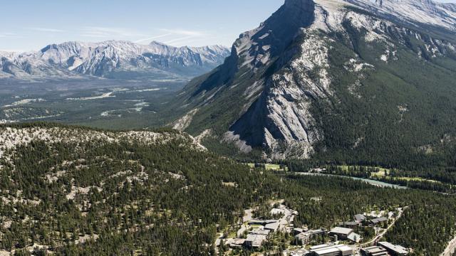 Aerial Photo of The Banff Centre