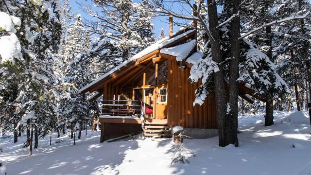 Leighton Artist Studios in the winter