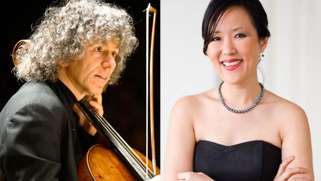 Steven Isserlis and Connie Shih