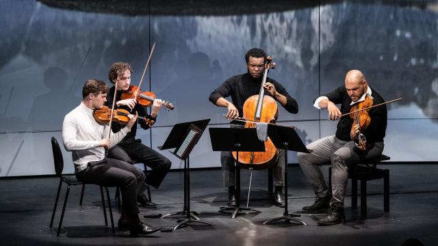 Isidore String Quartet performs in the Beethoven Finals at BISQC 2022