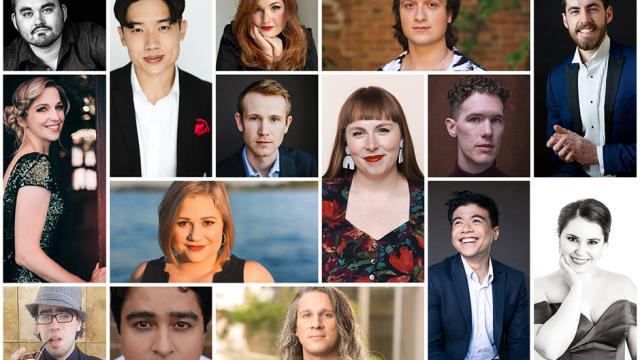 Participants in the Opera in the 21st Century program, Banff Centre 2023.