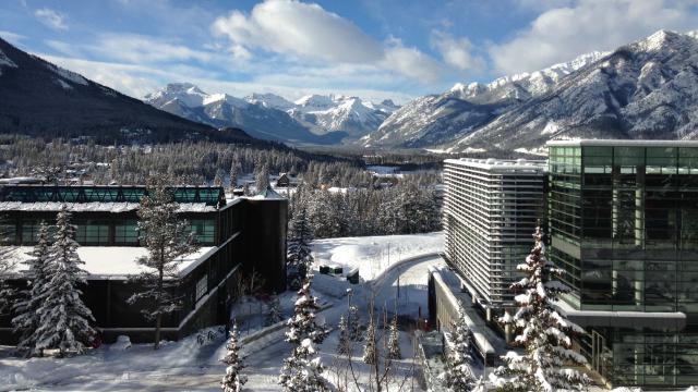 Banff Campus Winter
