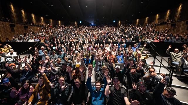 Banff Centre Mountain Film and Book Festival Audience, photo by Rita Taylor