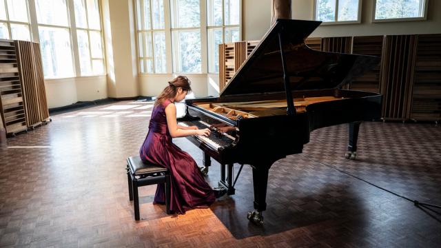 Shu Wang, Art of Piano 2025. Photo by Rita Taylor.