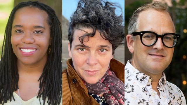 Dr. Cheryl Thompson, Manjula Martin, and Shawn Micallef