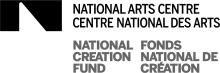national creation fund black and white logo