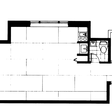 The Gerin-Lajoie Studio Floorplan