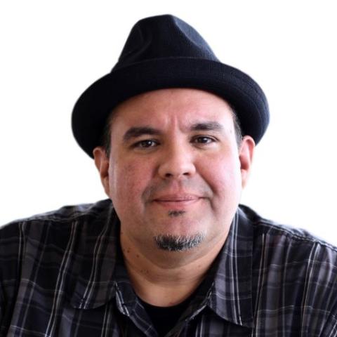 Photo of program faculty, Tékeniyáhsen Ohkwá:ri (Jackson Two Bears)